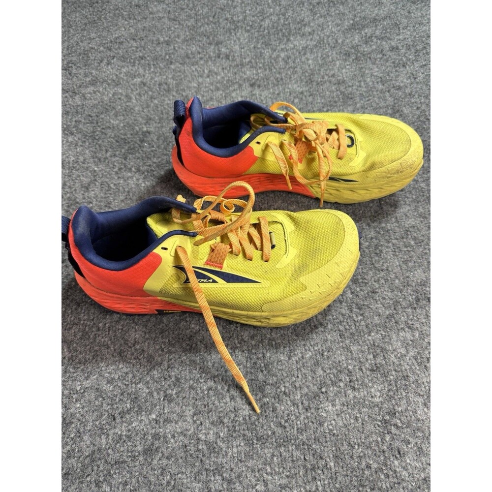 Altra Women’s Timp 5 Trail Running Shoes – Yellow/Orange – Size 9.5 – Zero Drop
